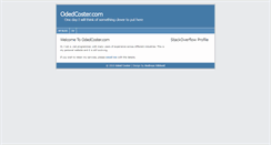 Desktop Screenshot of odedcoster.com