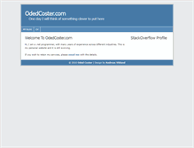 Tablet Screenshot of odedcoster.com